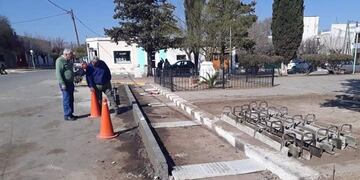 Remodelación urbana en Salsacate