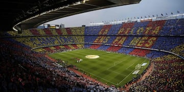 Camp Nou (Foto: Pau Barrena/AFP)