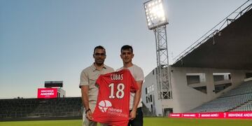 El club francés, con su bienvenida a Cubitas\u002E