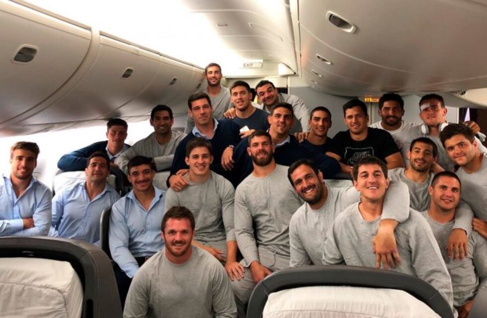 Los Pumas llegaron a Japón para disputar el Mundial de Rugby