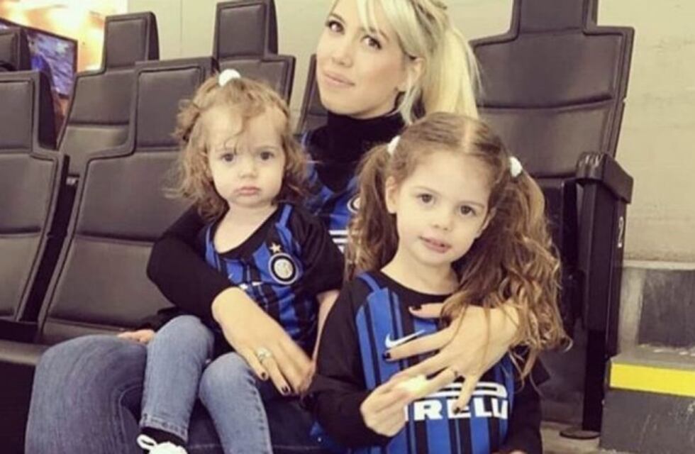 El hilarante video de Wanda Nara enseñándole inglés a sus hijas: "What is this?"