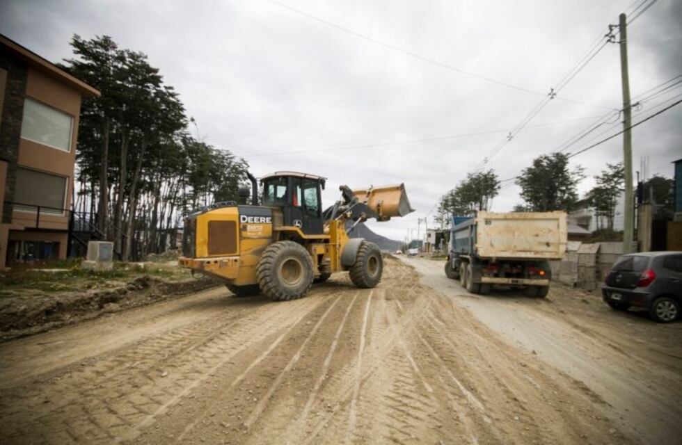Se retomaron las obras de la calle Tucumán