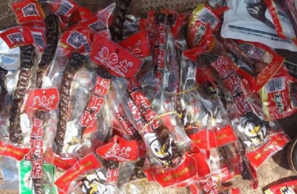 Senasa incautó más de 40 kilos de alimentos sin documentación