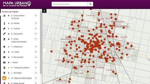 -El Mapa Social de Rafaela se creó en 2014 y se actualizó en 2016 (Prensa Municipalidad de Rafaela)