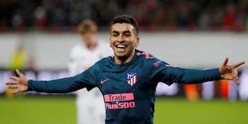 Europa League: Atlético Madrid bailó 5-1 al Lokomotiv en Rusia y se metió en cuartos\u002E Foto: REUTER\u002E