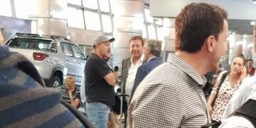 El gobernador de Río Negro se encontró con Rodolfo Aguiar en Buenos Aires