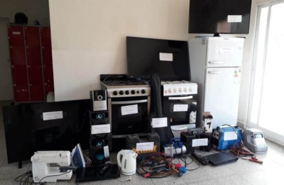 Recuperaron bienes robados de dos casas de la capital puntana