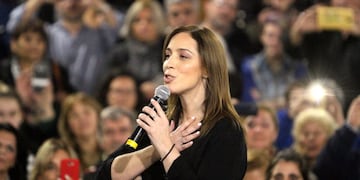 DYN108, LANUS 26/07/17, LA GOBERNADORA DE LA PROVINCIA DE BUENOS AIRES, MARIA EUGENIA VIDAL JUNTO A LOS PRECANDIDATOS A SENADORES Y DIPUTADOS DURANTE EL ACTO QUE REALIZARON EN LANUS\u002E\r\nFOTO:DYN/TONY GOMEZ\u002E lanus maria eugenia vidal elecciones legislativas 2017 acto de la gobernadora de la provincia de buenos aires en lanus