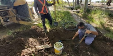 Revisan las conexiones de agua potable en San Rafael