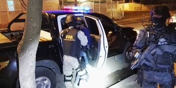 El operativo contra la banda de narcomenudeo se llevó a cabo en siete domicilios de la ciudad de Córdoba de la zona noroeste\u002E