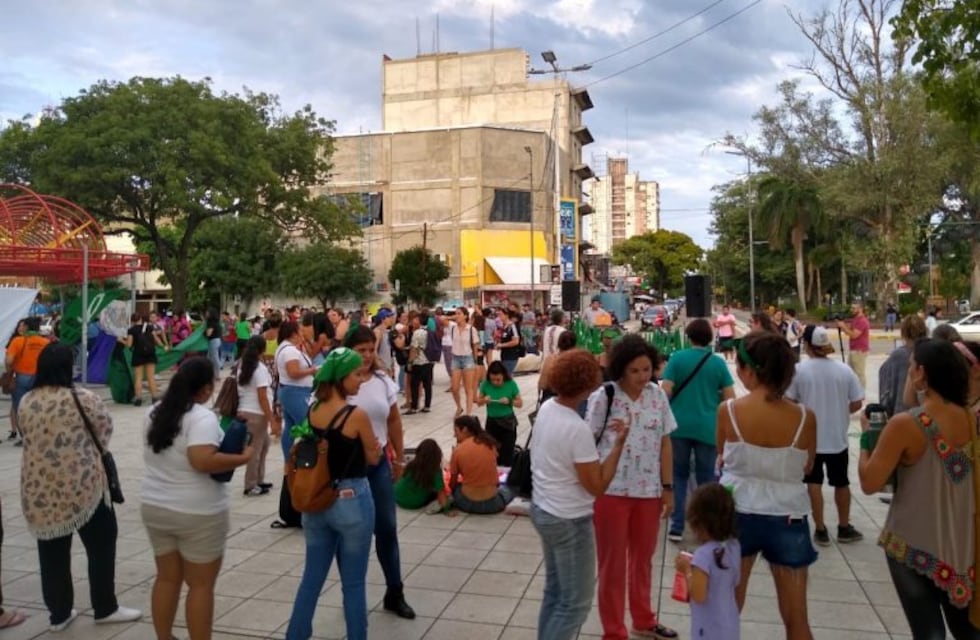 Como en todo el país, el Pañuelazo también se llevó a cabo en Formosa