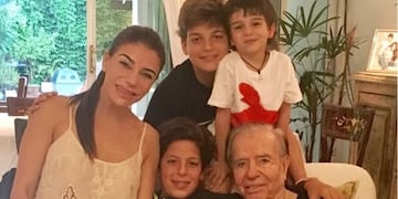 Zulemita y Máximo Menem