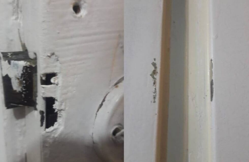 A plena luz del día: barretearon puerta y portón pero no se llevaron nada
