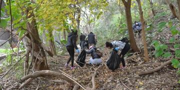 Limpieza Cerro San Bernardo\u002E (Municipalidad de Salta)