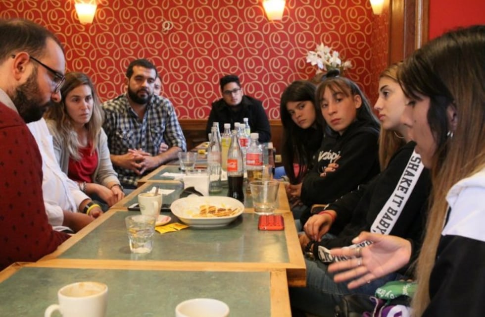 López y la Juventud del FR recibieron a Giaccone