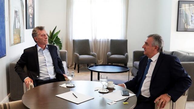 Viejos tiempos: Mauricio Macri junto a Gerardo Morales