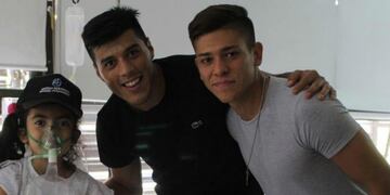 Sequeira y Brener visitaron el Hospital Infantil\u002E