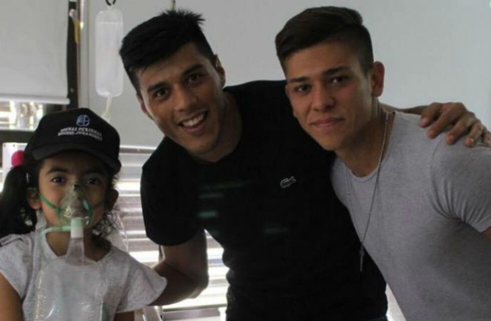 Otro gestazo de Belgrano: jugadores visitaron el Hospital Infantil