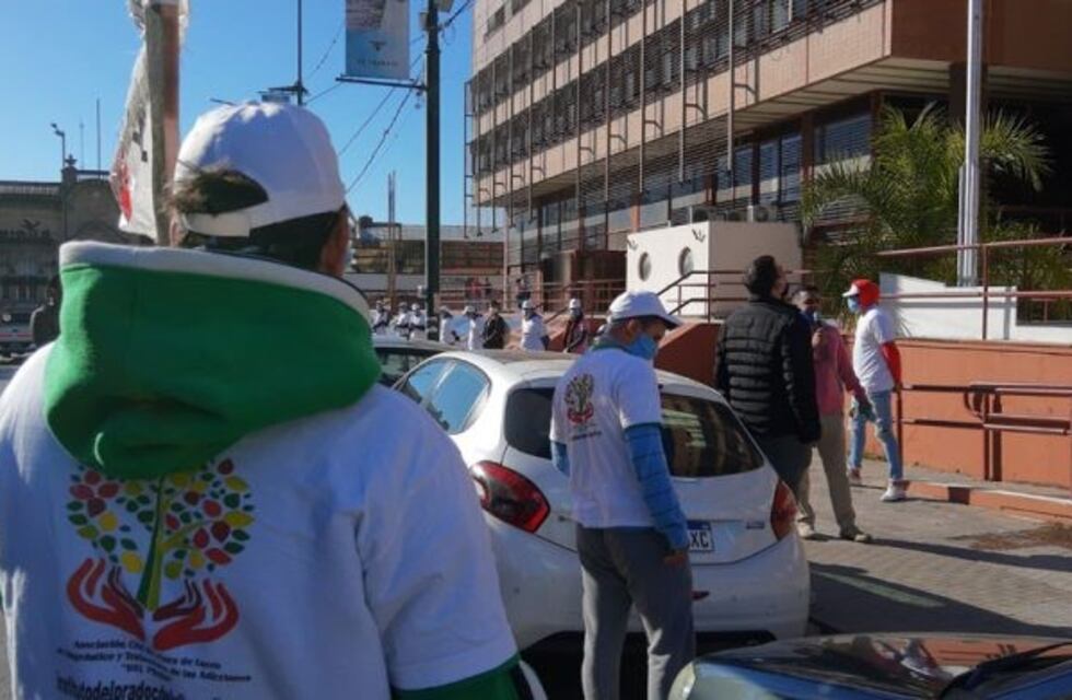 Protesta y movilización en plena cuarentena en Concepción del Uruguay
