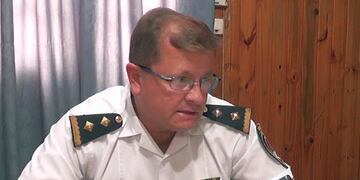 Comisario Rubén Chiambretto ex jefe Dependencia Brinkmann