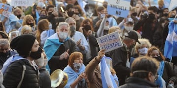 La marcha del 27A frente al Congreso\u002E (Federico López Claro)