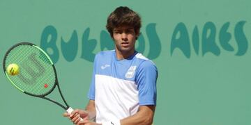 Facundo Díaz Acosta se metió en la final de tenis y aseguró otra medalla para Argentina\u002E