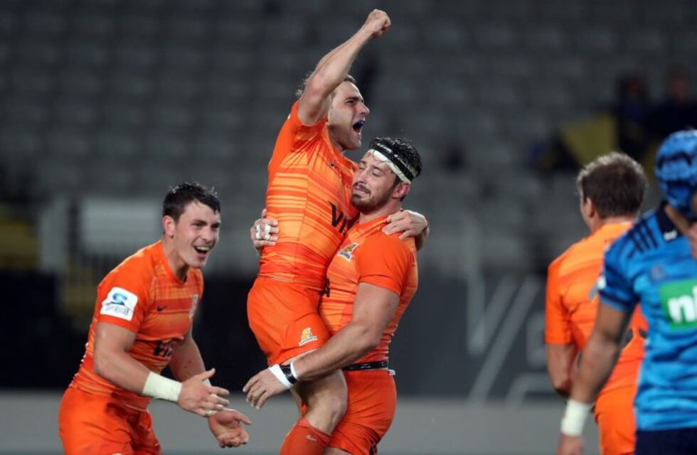 Histórico triunfo de Los Jaguares en Nueva Zelanda ante Blues