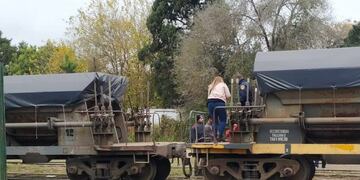 Tren descarrilado\u002E