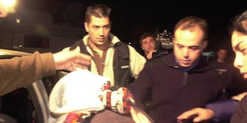 Imágen ilustrativa del lazo azúl\u002E Deberá estar en un lugar visible de la vivienda\u002E