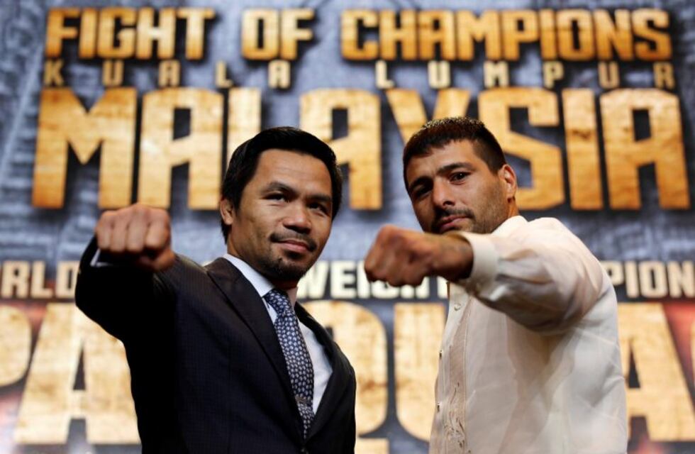 Matthysse, cara a cara con Pacquiao por primera vez: "Él hizo historia, pero ahora me toca a mi"
