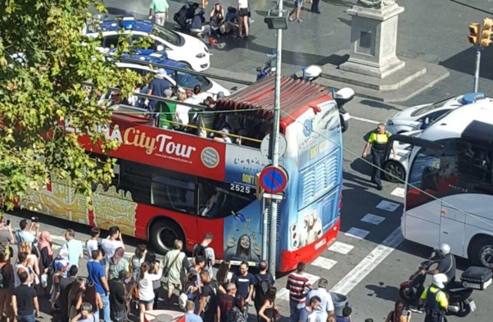 Hay dos argentinos heridos entre las víctimas del atentado de Barcelona