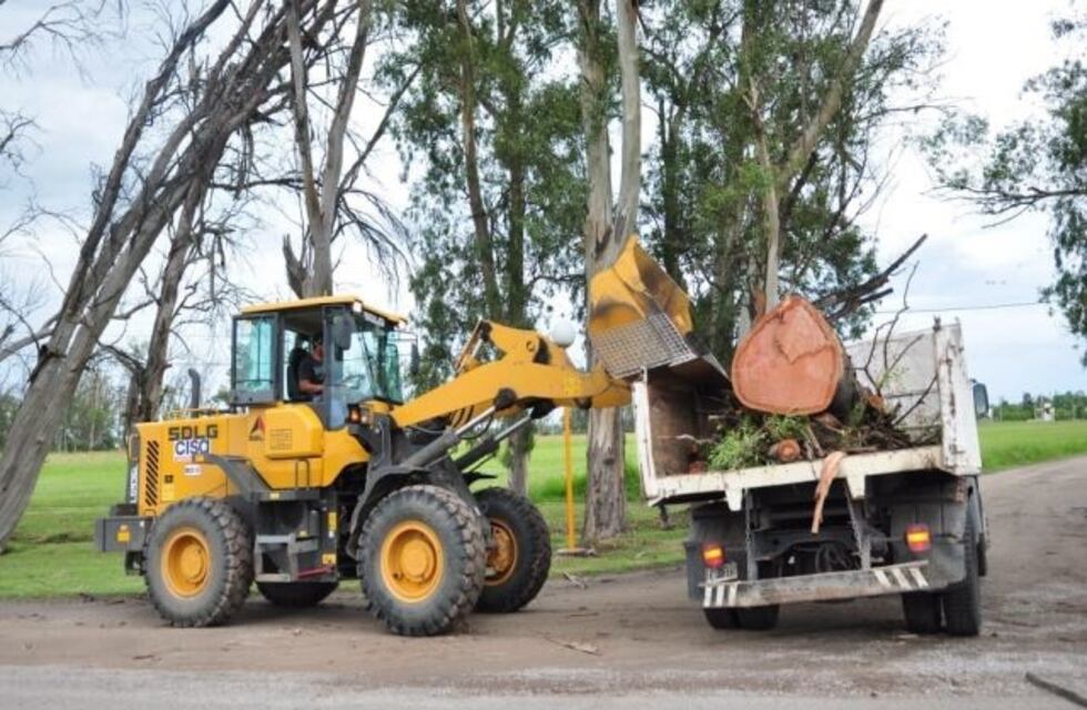 Se realizaron tareas de mantenimiento en diferentes puntos de la ciudad