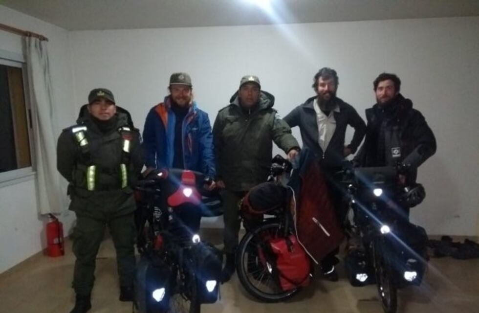Recorrían San Juan en bici y casi mueren congelados
