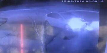 Vídeo: fuerte choque en Av. Pellegrini y Rivas