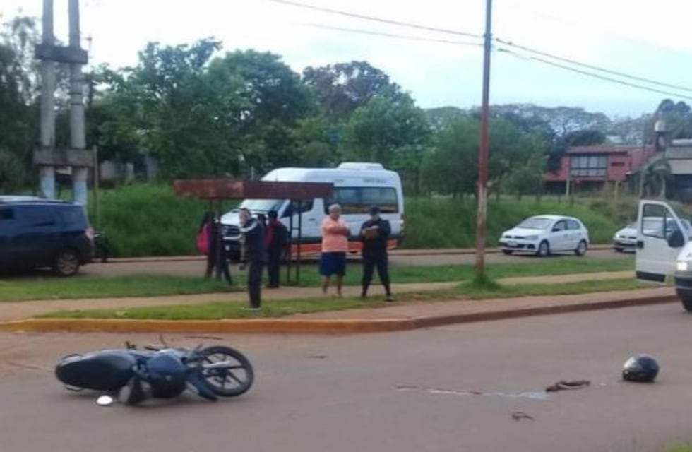 Una mujer quedó en grave estado tras ser atropellada por una moto