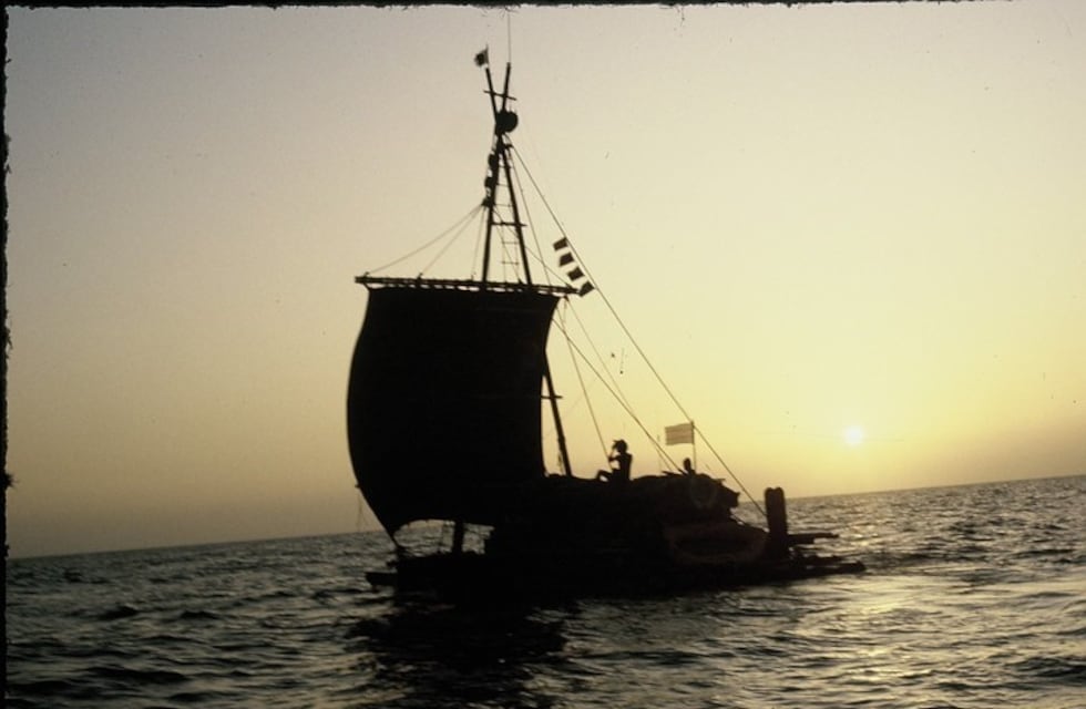A 35 años de la expedición que cruzó el Atlántico en una balsa de madera
