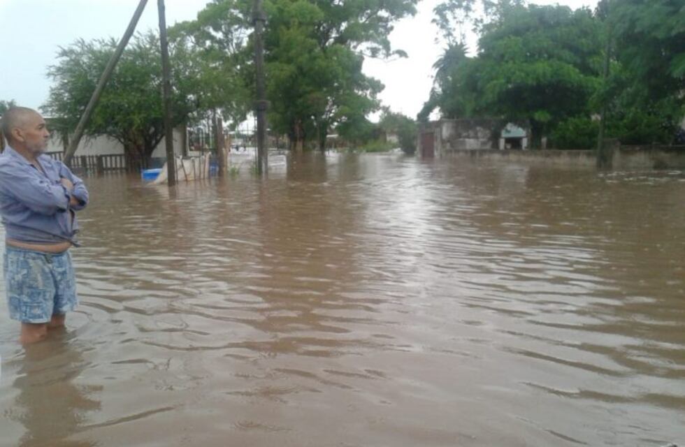 En primera persona: las imágenes de la dramática inundación en Pergamino