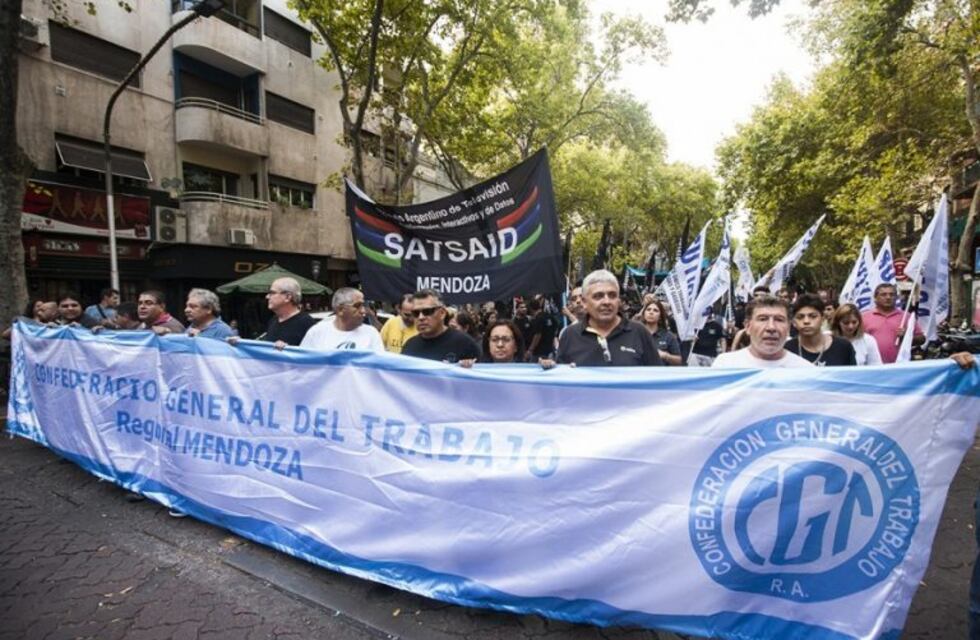 Este martes a las 10 será la concentración de la CGT en Mendoza