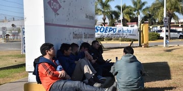 El complejo sanlorencino fue sede de una importante protesta luego del recorte anunciado en junio\u002E (Pablo Soria)