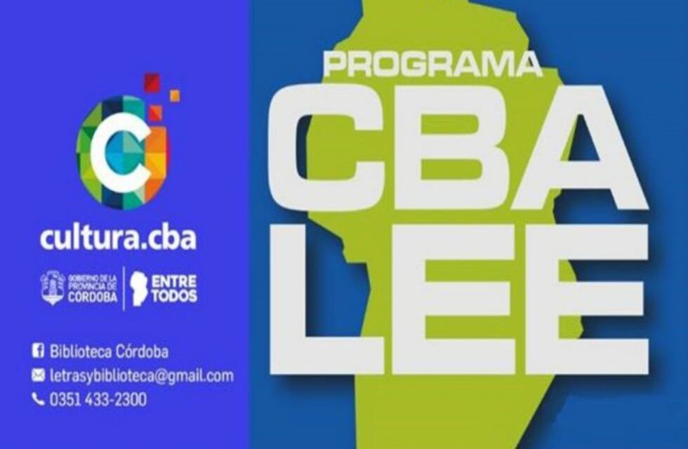 Continúa abierta la convocatoria 2019 al programa Córdoba Lee