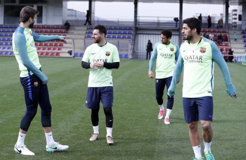 Messi retomó los entrenamientos en el Barcelona