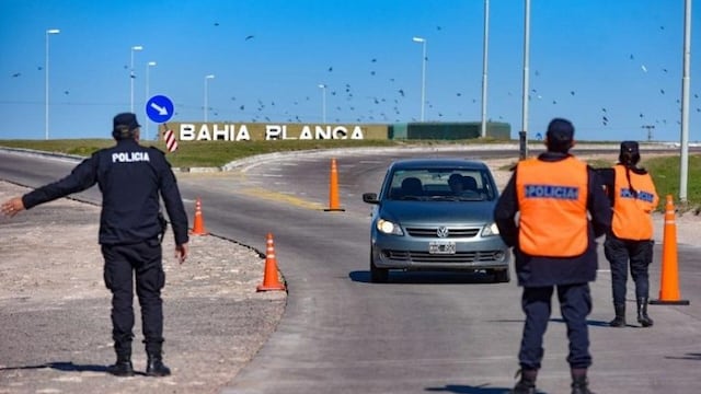 Control en Bahía Blanca