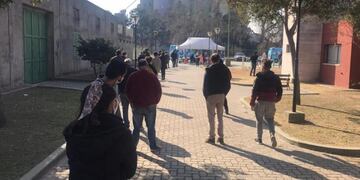 Testeos en la plaza de Oliva\u002E