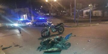 Choque frontal de motos: una constante en Alta Gracia\u002E