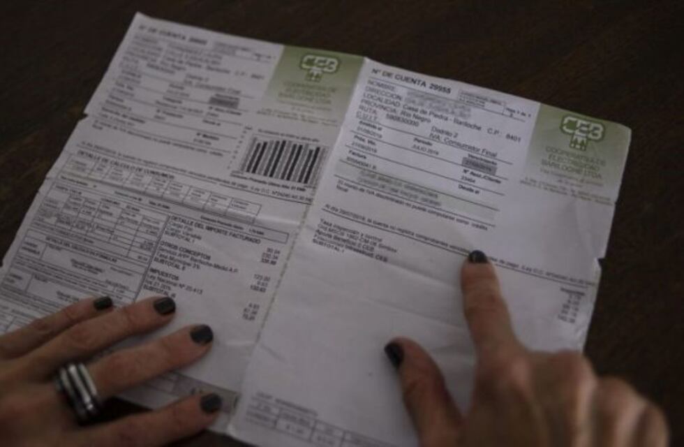 Suben un 35% la electricidad en Bariloche