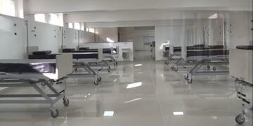 Hospital de campaña, en Jujuy