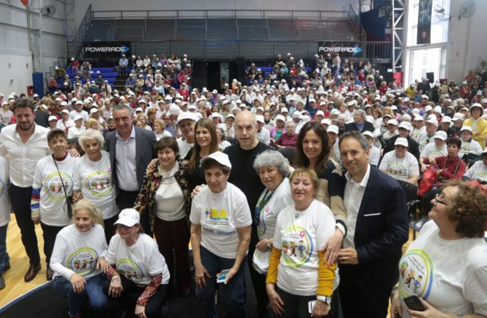 Presentaron los "Juegos de las Personas Mayores Buenos Aires 2018"