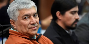 Argentine businessman Lazaro Baez attends his trial on money laundering charges at the Comodoro Py federal courts in Buenos Aires on October 30, 2018\u002E - The case known as \