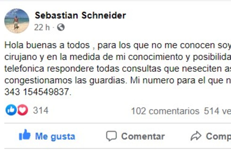 La sanjuanina que cose barbijos para entregarle a policías y médicos