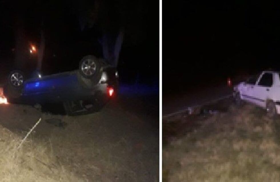 Dos accidentes en la misma ruta y con horas de diferencia